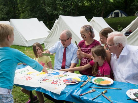 Kinderzeltlager des Kreisjugendamtes Siddinghausen